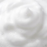 Close-up of soft white SENSIWIPE cleansing foam